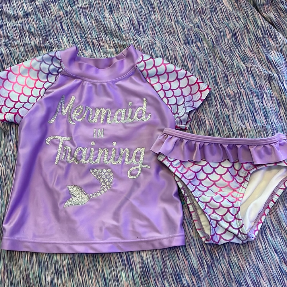 Baby girls two piece bikini size 18-24 months